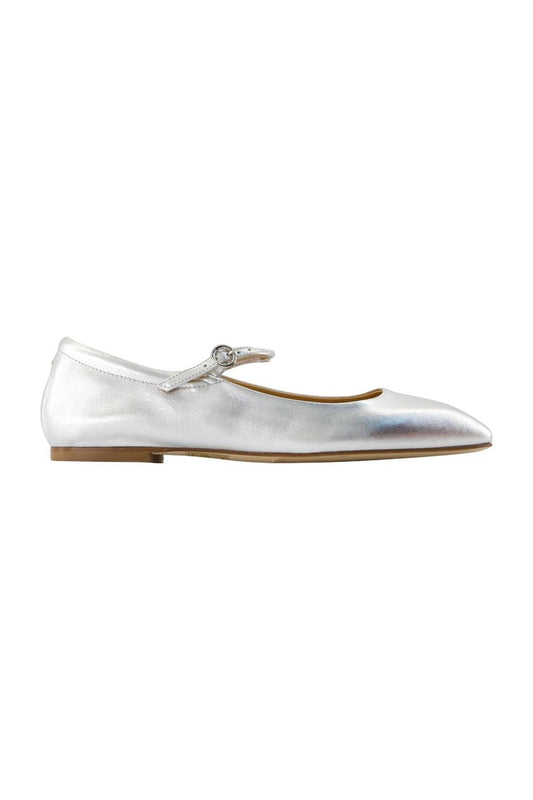 Uma Ballerinas - Aeyde - Leder - Silber