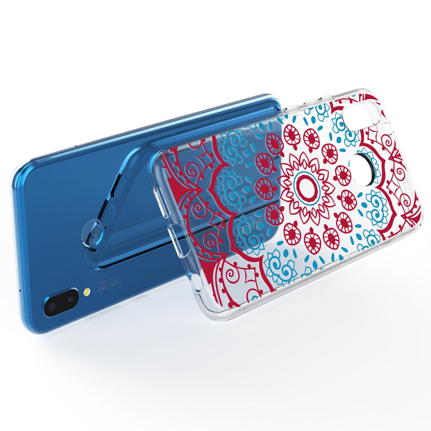 Huawei P20 Lite hulstur frá NALIA, þunnt sílikonhlífðarhulstur