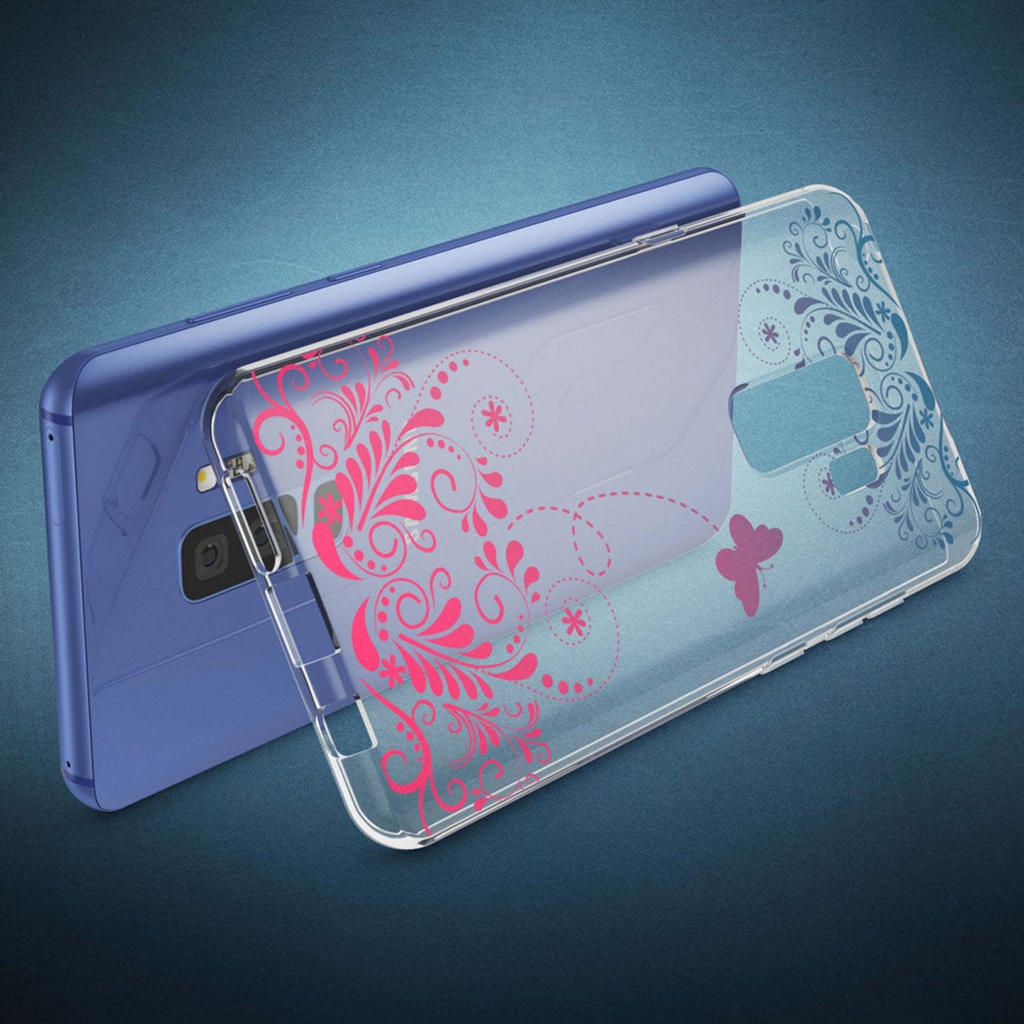 Samsung Galaxy S9 Plus símahulstur frá NALIA, þunnt sílikonhlífðarhulstur