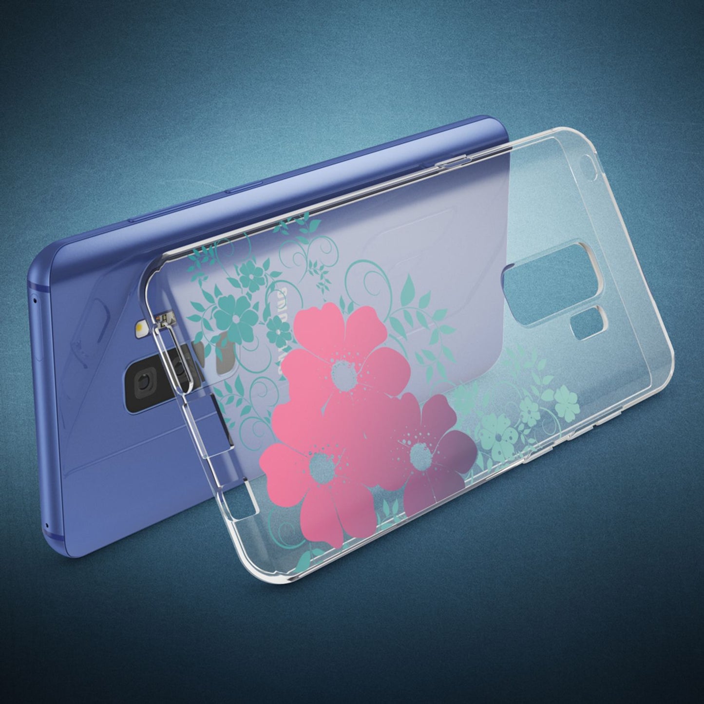 Samsung Galaxy S9 Plus símahulstur frá NALIA, þunnt sílikonhlífðarhulstur