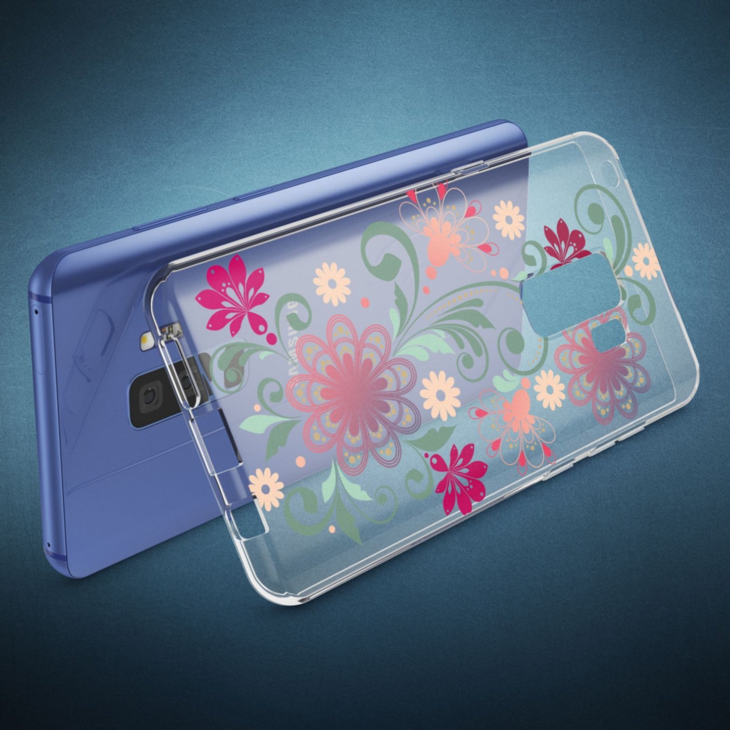 Samsung Galaxy S9 Plus símahulstur frá NALIA, þunnt sílikonhlífðarhulstur