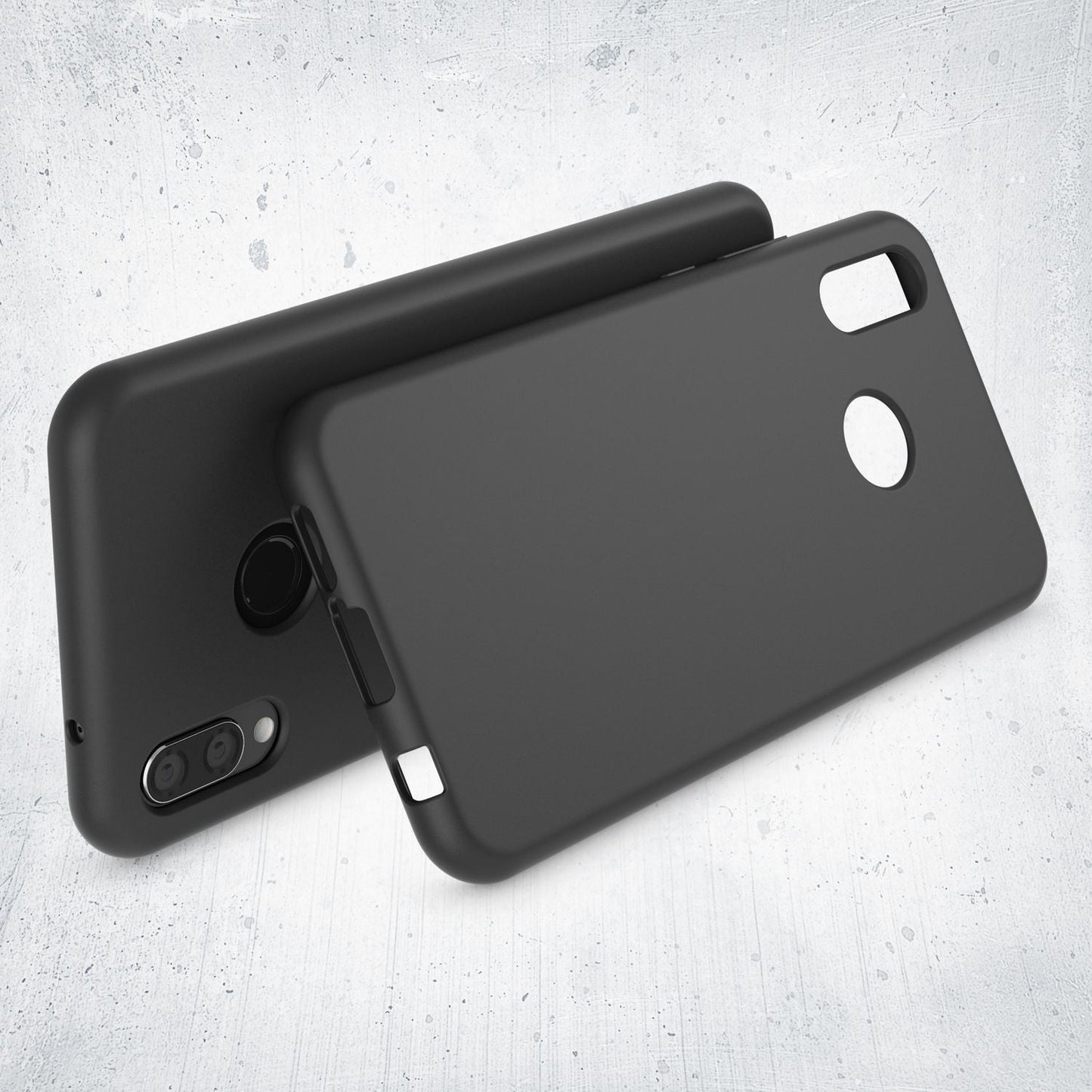 NALIA símahulstur fyrir Huawei P20 Lite, ofurþunnt TPU sílikon Neon hulstur