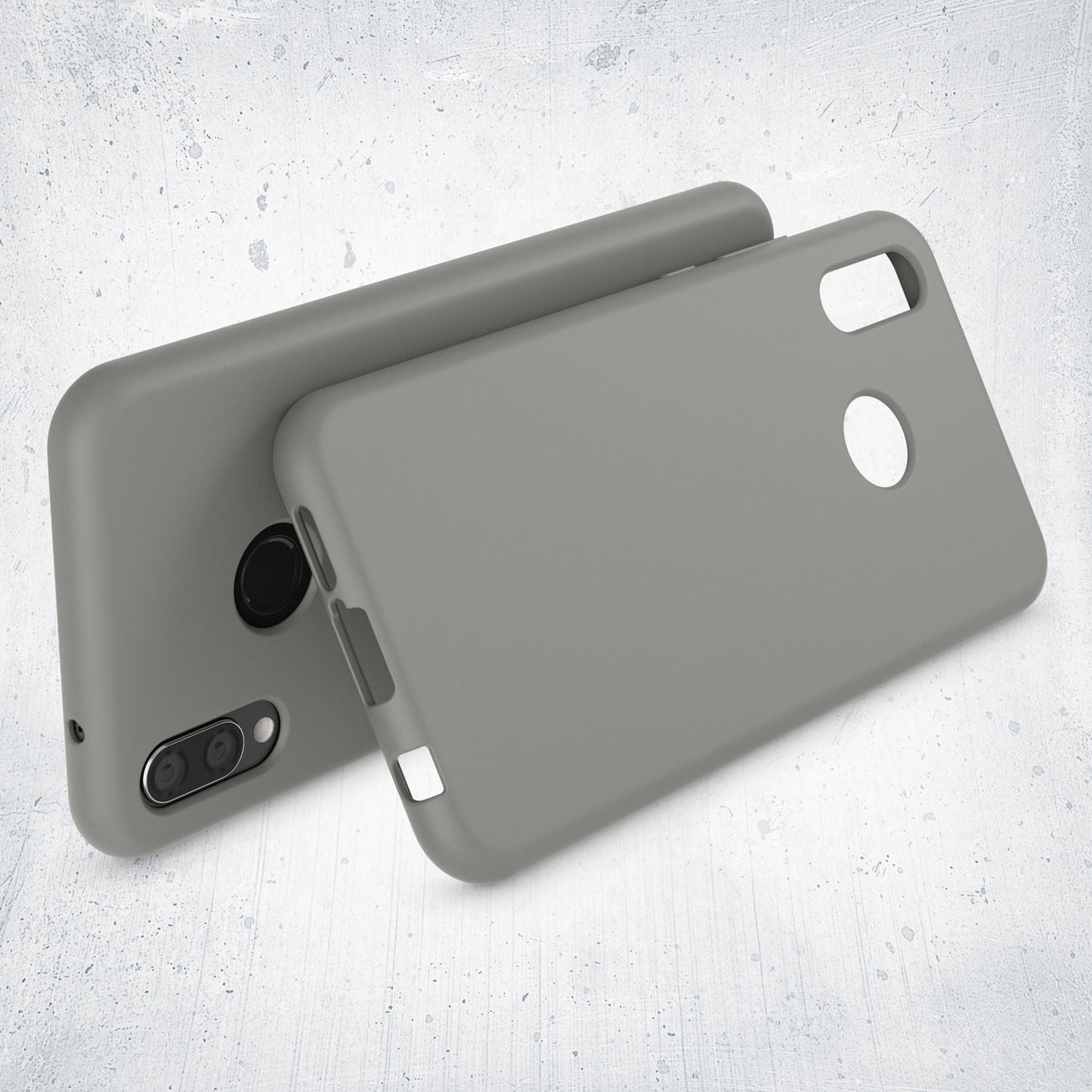 NALIA símahulstur fyrir Huawei P20 Lite, ofurþunnt TPU sílikon Neon hulstur