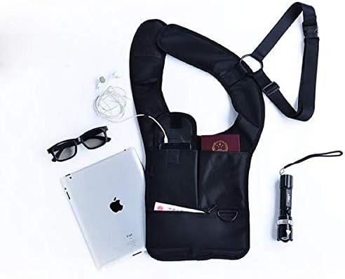 System-S Unterarm Tasche Schultertasche Sicherheitstasche Holster Umhängetasche für Tablet PC und vieles mehr