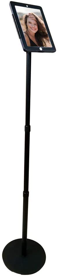 System-S Lockable Floor Stand Tablet Holder for iPad Pro 11.0 inch 