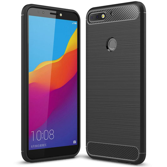 NALIA Phone Case for Huawei Y7 (2018), Slim Silicone Protective Case Cover