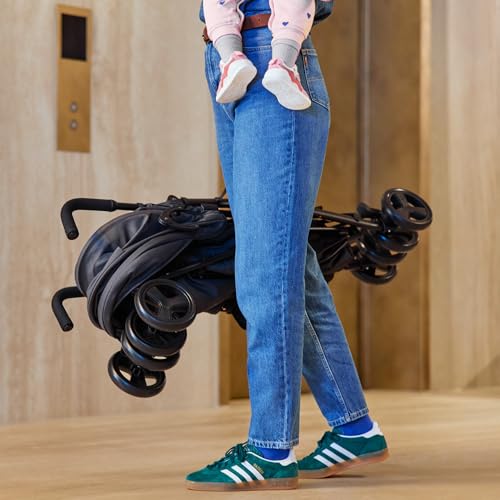 Bebeconfort Rainbow, barnavagn, nettur og meðfærilegur, 6 mánaða til 4 ára, allt að 22 kg, steinefnagrafít