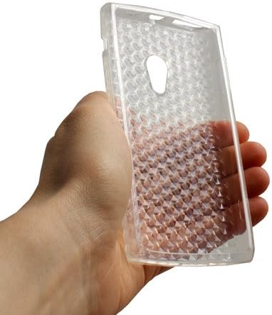 System-S TPU sílikon hulstur í gegnsæju fyrir Sony Ericsson Xperia X10