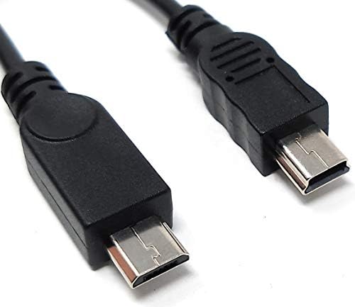 SYSTEM-S USB 2.0 Y cable 25 cm Mini B female to Mini B and Micro B male adapter