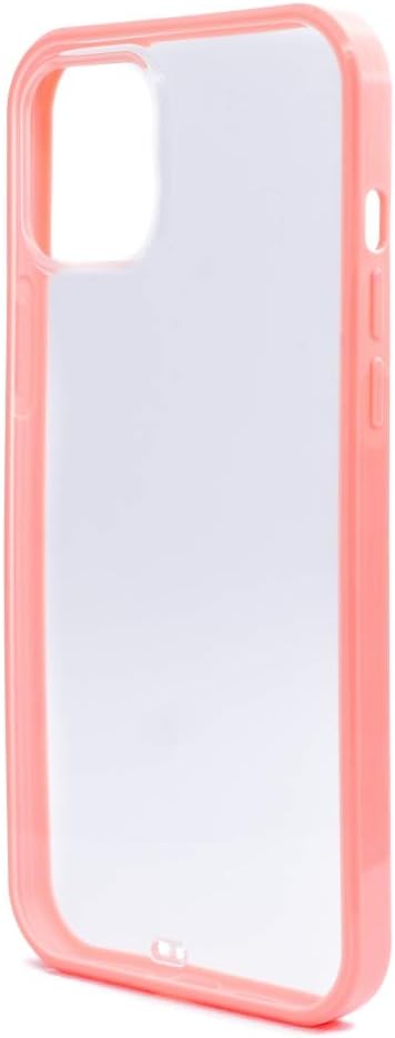 SYSTEM-S Schutzhülle aus Silikon in Pink Transparent Hülle kompatibel mit iPhone 12 Pro Max