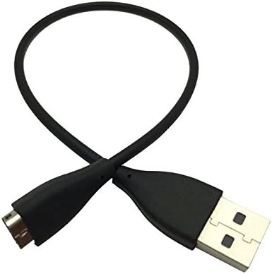 System-S Super short USB cable charging cable charger for Fitbit Charge HR 24 cm 