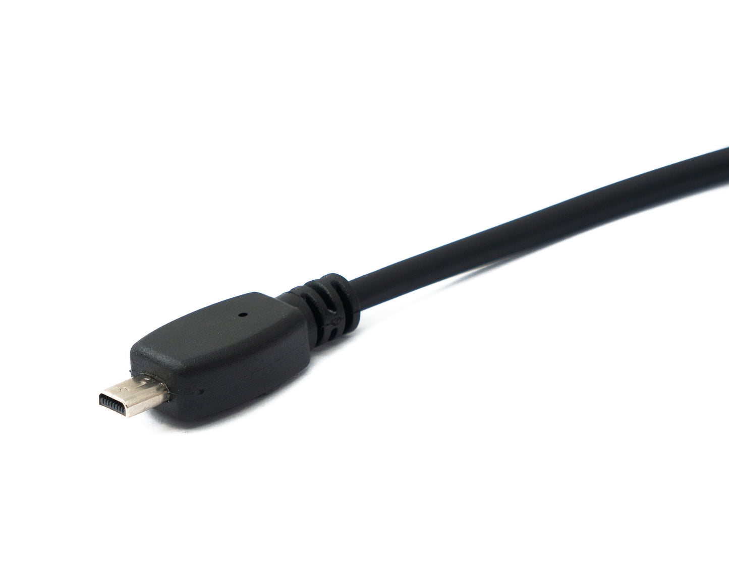 SYSTEM-S USB 2.0 snúra, 140 cm hleðslusnúra fyrir Pentax Optio stafræna myndavél, svört