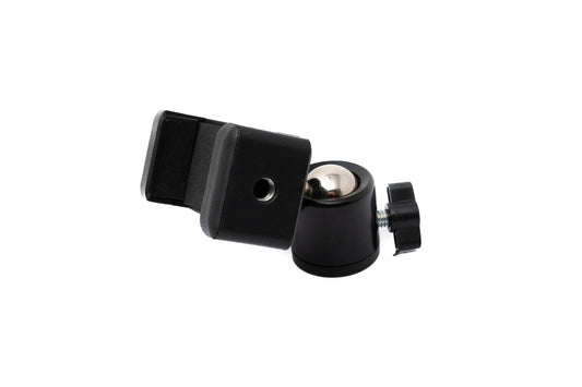 SYSTEM-S camera mount with 360° joint in black for smartphone