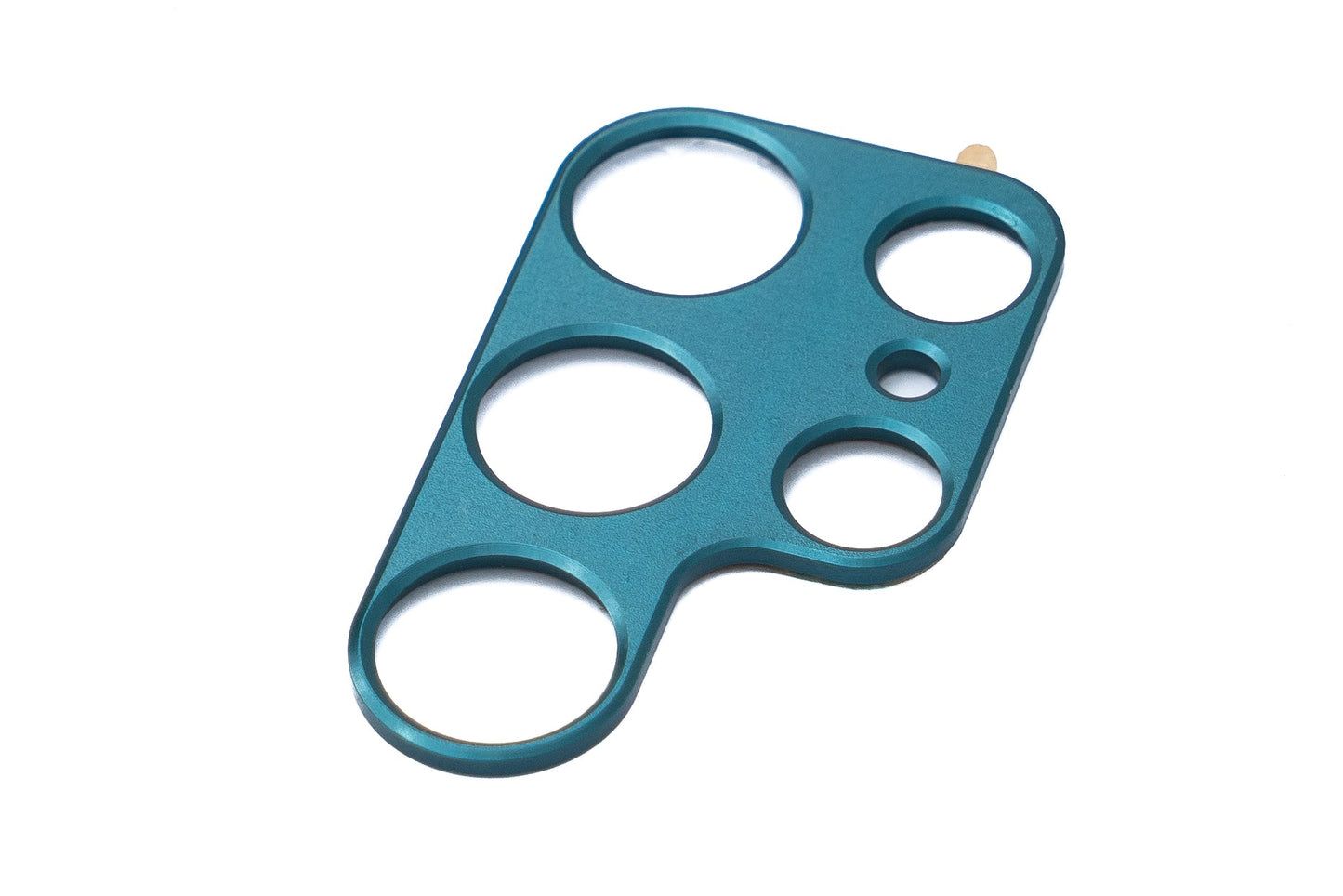 SYSTEM-S Camera Protection Lens Cover Aluminum for Samsung Galaxy S22 Ultra in Green