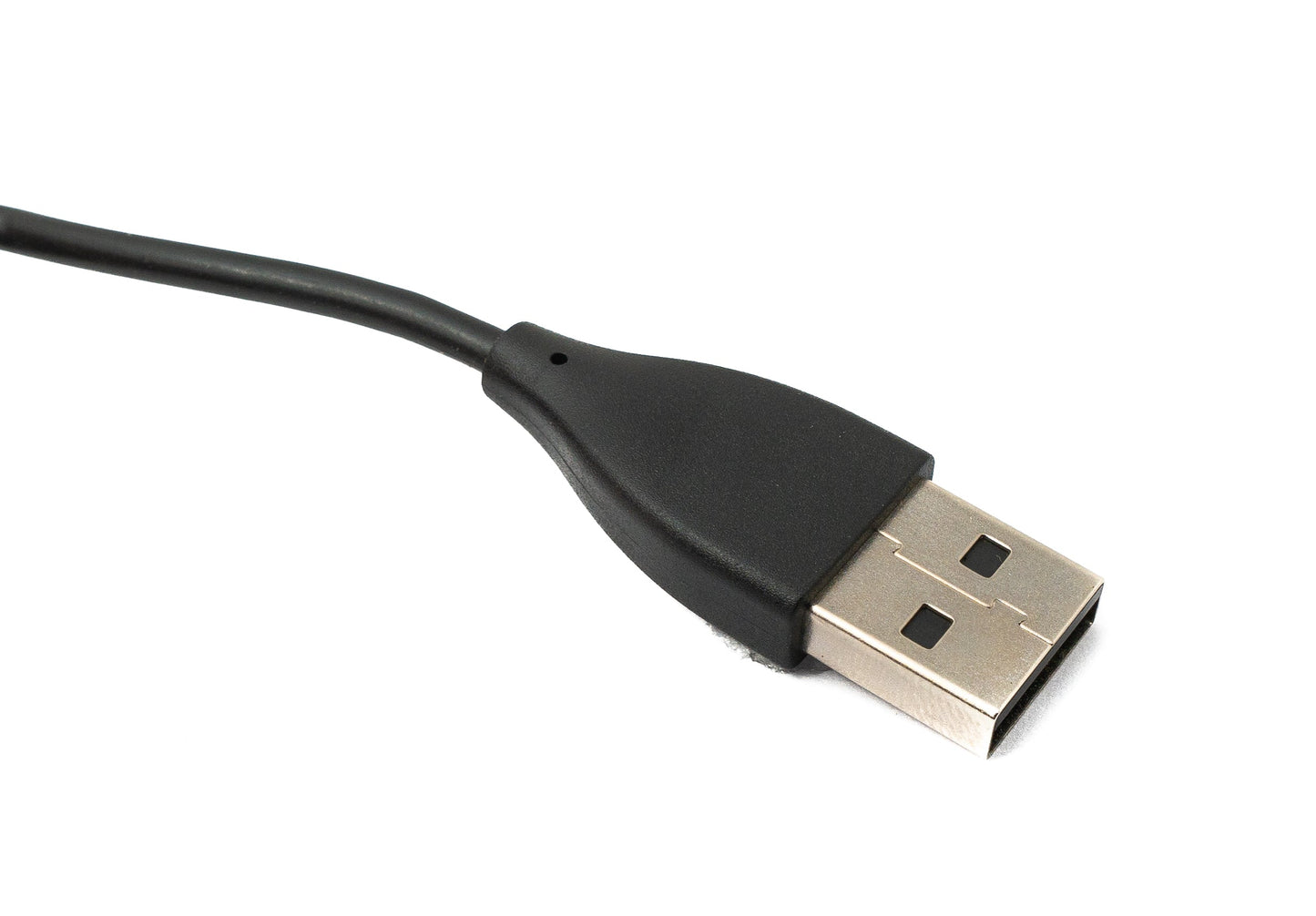 SYSTEM-S USB 2.0 Kabel 93 cm Ladestation für Fitbit Versa 2 Smartwatch in Schwarz