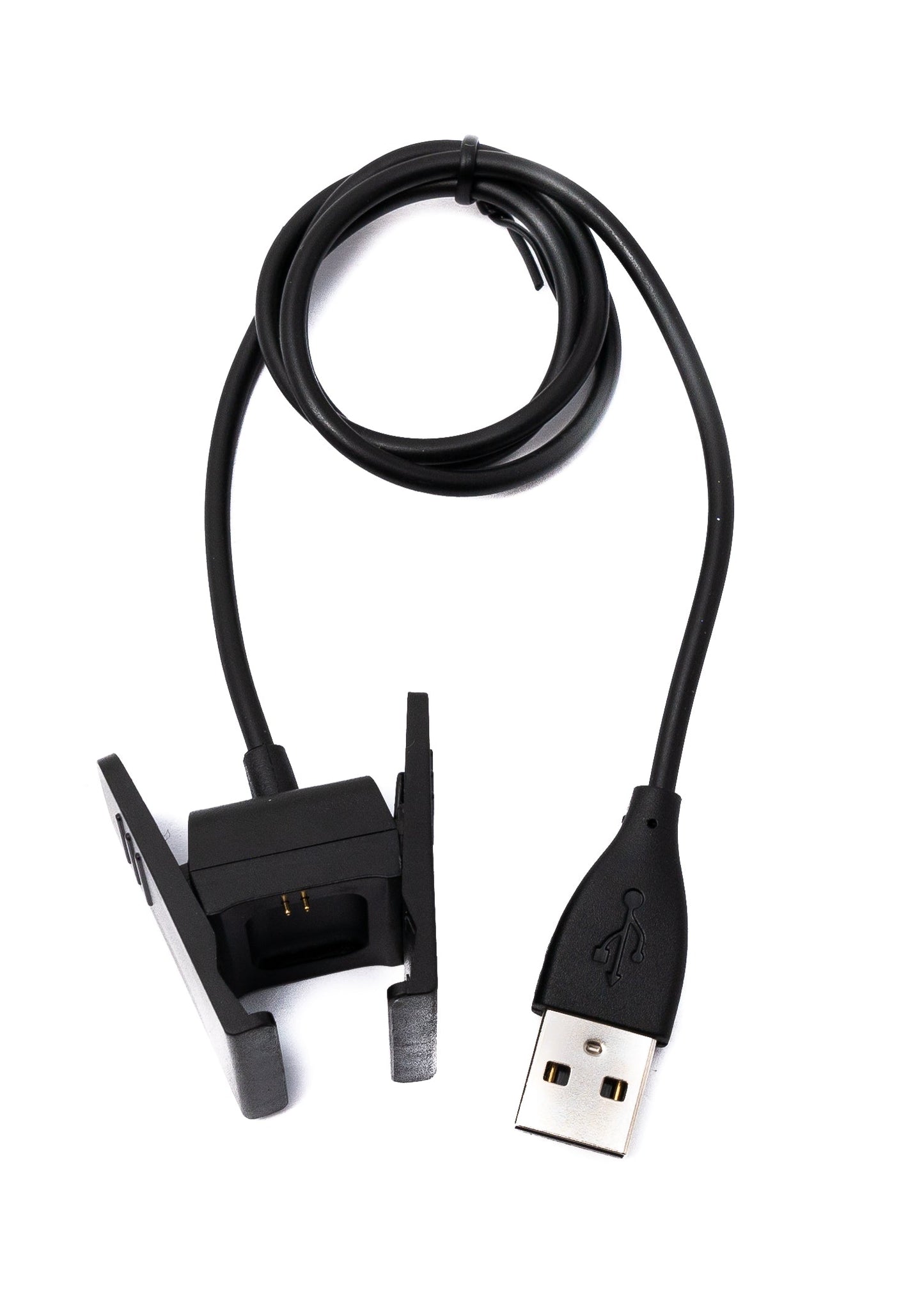 SYSTEM-S USB 2.0 cable 54 cm charging cable for Fitbit Charge 2 smartwatch in black