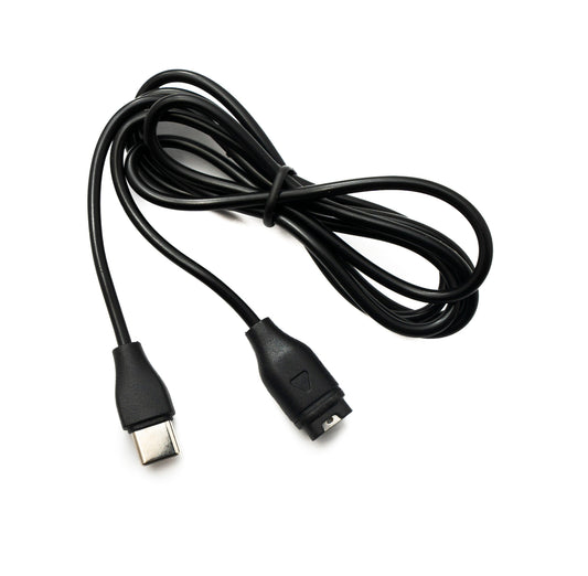 SYSTEM-S USB 3.1 Kabel 100 cm Typ C Stecker Ladekabel für Garmin Fenix7 6S 6 Venu Sq