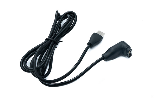 SYSTEM-S USB 3.1 cable 100 cm Type C plug charging cable angle for Garmin Fenix7 6S 6 Venu Sq