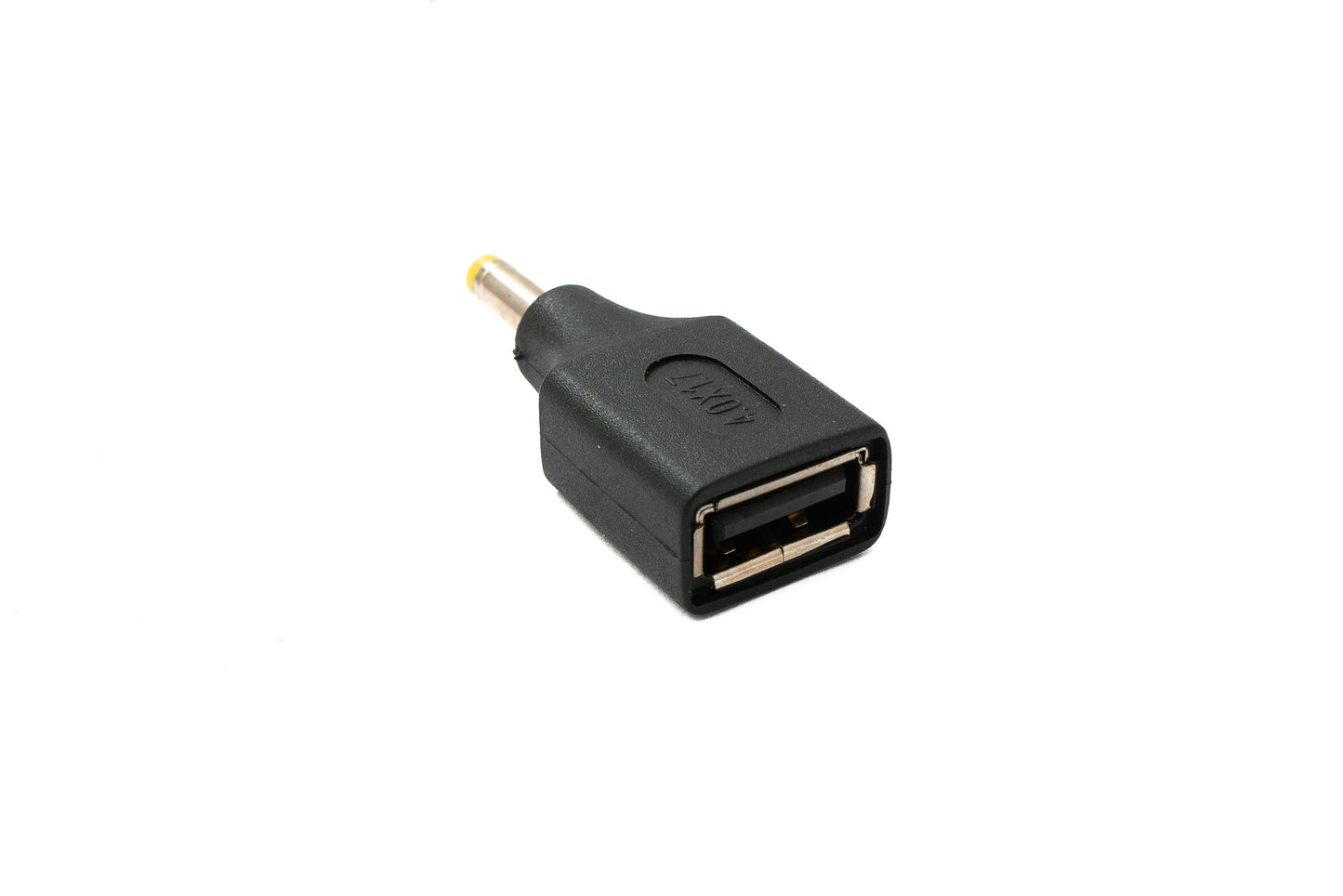 SYSTEM-S DC Adapter 20V 4.0 x 1.7 male to USB 2.0 female cable in black