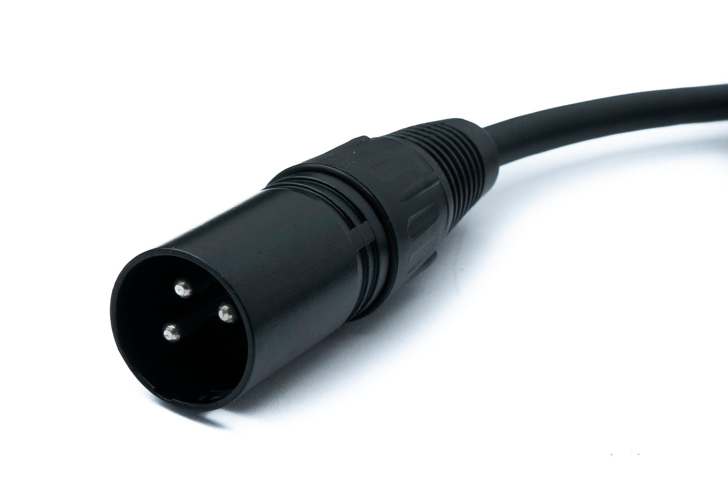 SYSTEM-S Audio XLR Kabel 100 cm 5 polig Buchse zu 3 polig Stecker in Schwarz