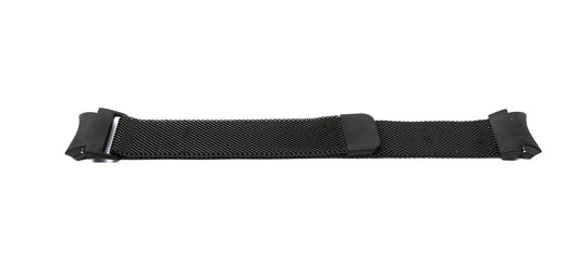 SYSTEM-S Milanese málmarmband fyrir Galaxy Watch 6 Classic snjallúr í svörtu