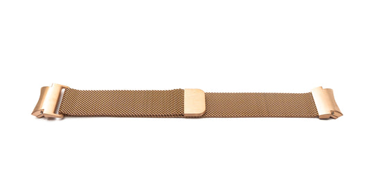 SYSTEM-S Milanese málmarmband fyrir Galaxy Watch 6 Classic snjallúr í bleiku 