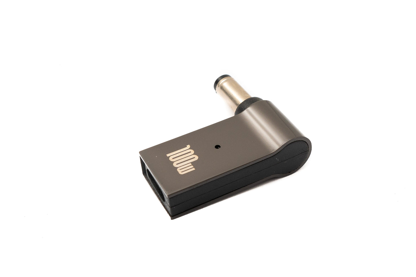 SYSTEM-S USB 3.1 adapter type C male to DC 20V 5.5 x 2.1 mm female in gray