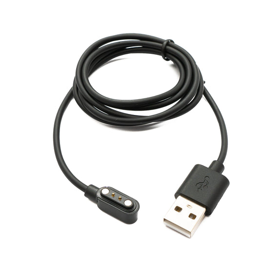 SYSTEM-S USB 2.0 cable 100 cm charging cable for Realme Watch 3 Smartwatch in black 