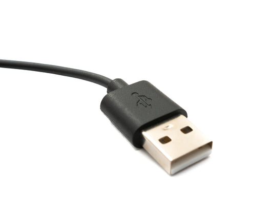 SYSTEM-S USB 2.0 cable 100 cm charging cable for Realme Watch 3 Smartwatch in black 