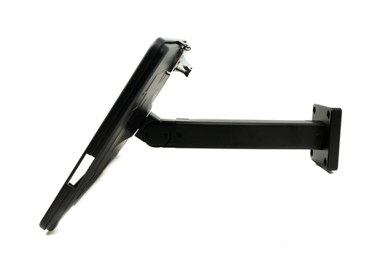 SYSTEM-S Wand Tisch Halterung abschließbar 90° für Microsoft Surface Pro 11 10 9 13.0" Schwarz