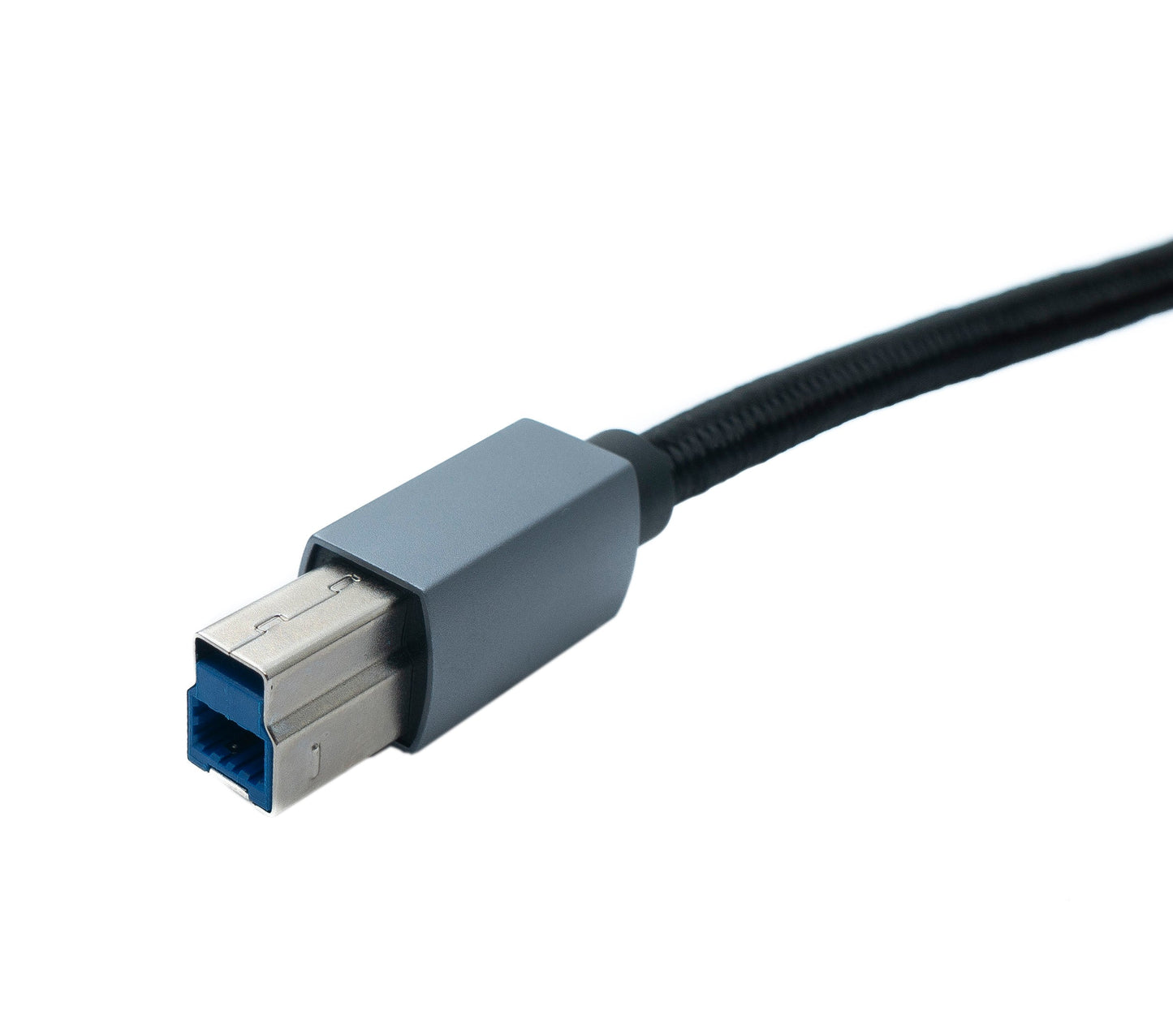 SYSTEM-S USB 3.0 snúra 5 m karlkyns af gerð B í karlkyns af gerð A fléttað
