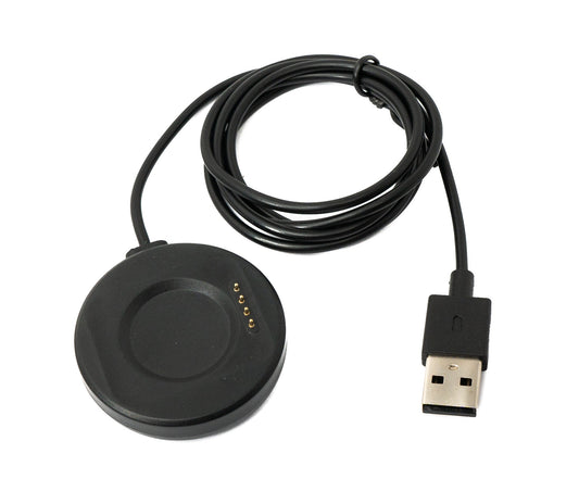 USB 2.0 Kabel 100 cm für Oppo Watch 4 3 2 1 pro SE für OnePlus Watch 2 Smartwatch Schwarz