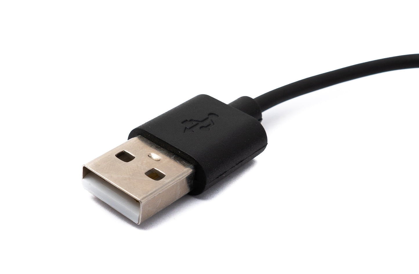 SYSTEM-S USB 2.0 Kabel 100 cm Ladestation für Huawei Watch 2 Smartwatch 5V in Schwarz