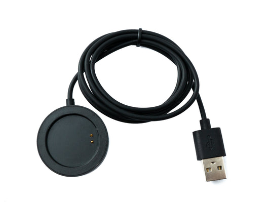 USB 2.0 Kabel 93 cm Ladestation für OnePlus Watch 1 in Schwarz