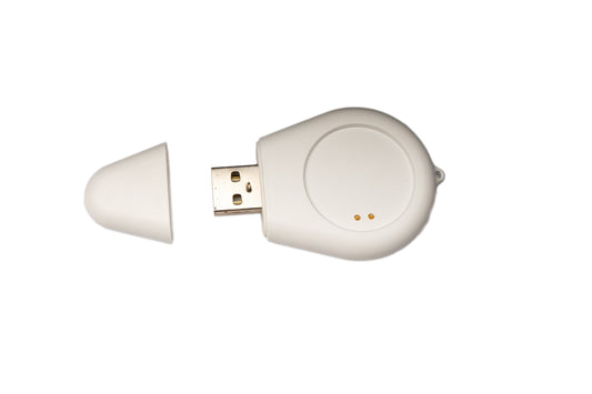 USB 2.0 Adapter Ladestation für OnePlus Watch 1 Kabel in Weiß