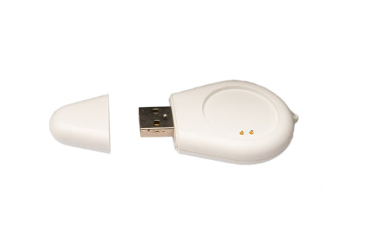 USB 2.0 Adapter Ladestation für OnePlus Watch 1 Kabel in Weiß