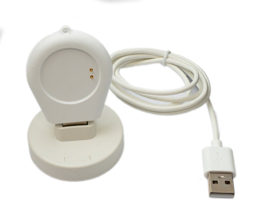 USB 2.0 Kabel 93 cm Ladestation für OnePlus Watch 1 in Weiß