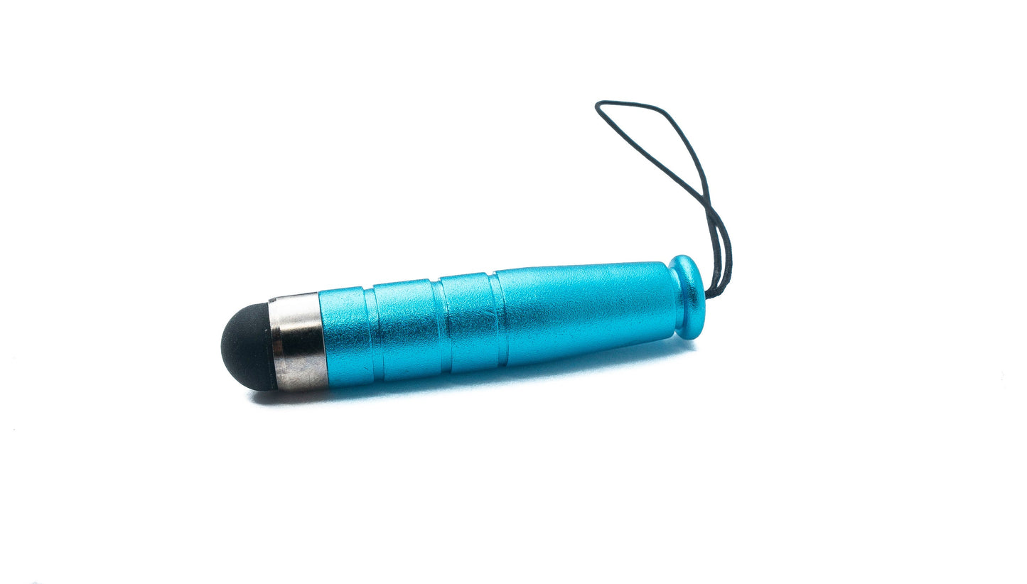 SYSTEM-S Mini Stylus Touch Pen capacitive screen input pen in light blue for smartphone tablet