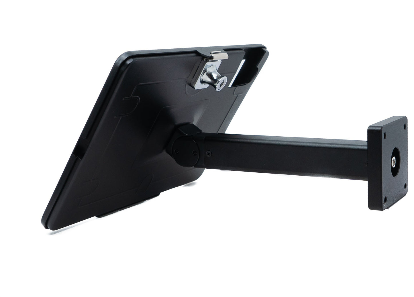 SYSTEM-S Wall Mount 360° Table Stand Lockable for iPad 10 Pro 11 Air 4 5 Black