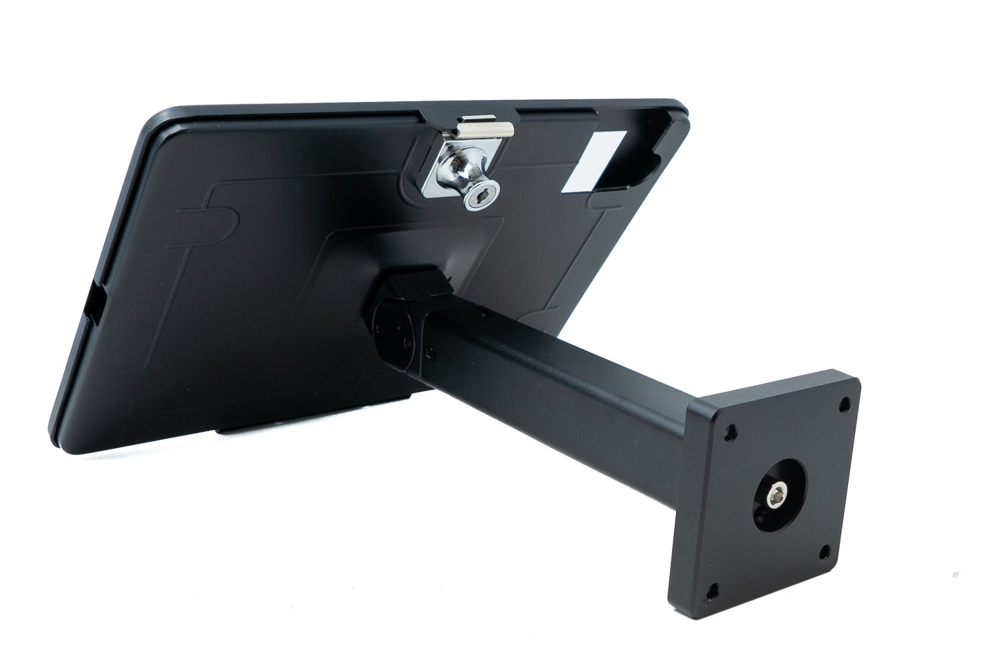 SYSTEM-S Wall Mount 360° Table Stand Lockable for iPad 10 Pro 11 Air 4 5 Black