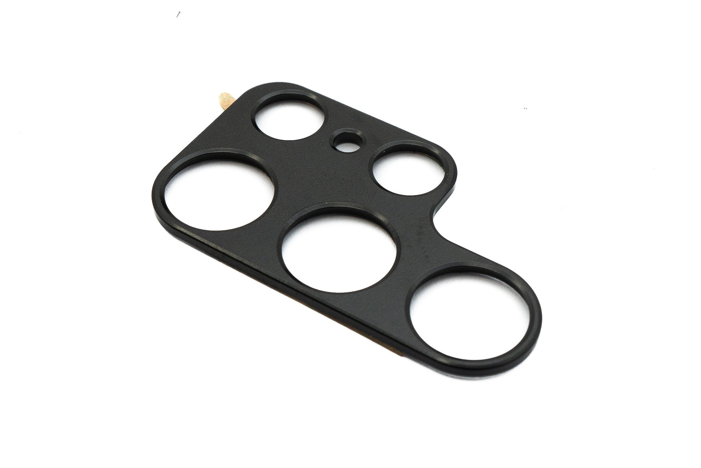 SYSTEM-S Camera Protection Lens Cover Aluminum for Samsung Galaxy S22 Ultra Black