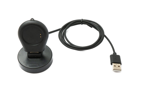 USB 2.0 Kabel 93 cm Ladestation für OnePlus Watch 1 in Schwarz