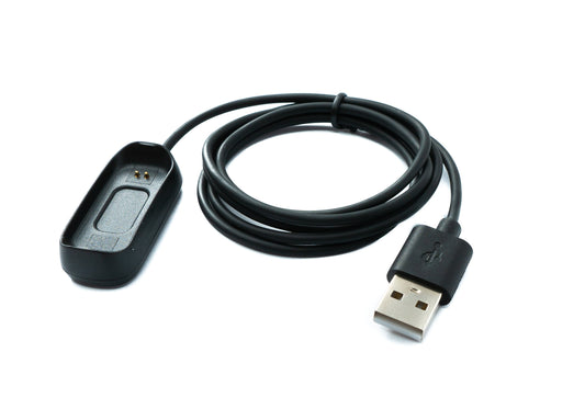 USB 2.0 Kabel 96 cm Ladekabel für OnePlus Band Smartwatch in Schwarz