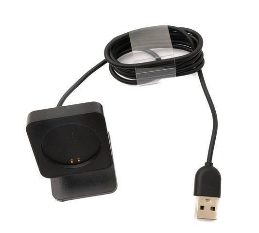 USB 2.0 Kabel 93 cm Ladestation für OnePlus Watch 1 in Schwarz