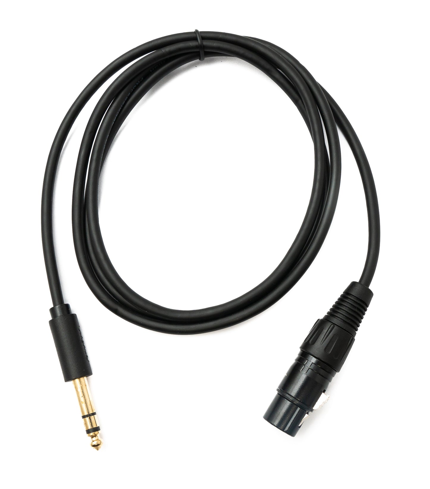 SYSTEM-S Audio Cable 150 cm XLR 3-pin socket to 6.35 mm jack plug AUX