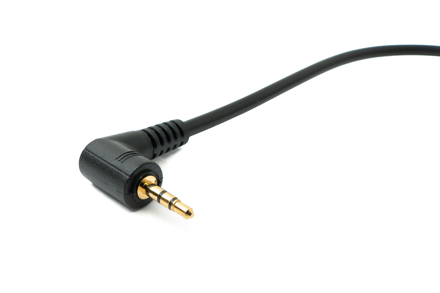 SYSTEM-S Hljóðsnúra 20 cm 2,5 mm jack-tengi í 3,5 mm horntengi AUX-millistykki svart