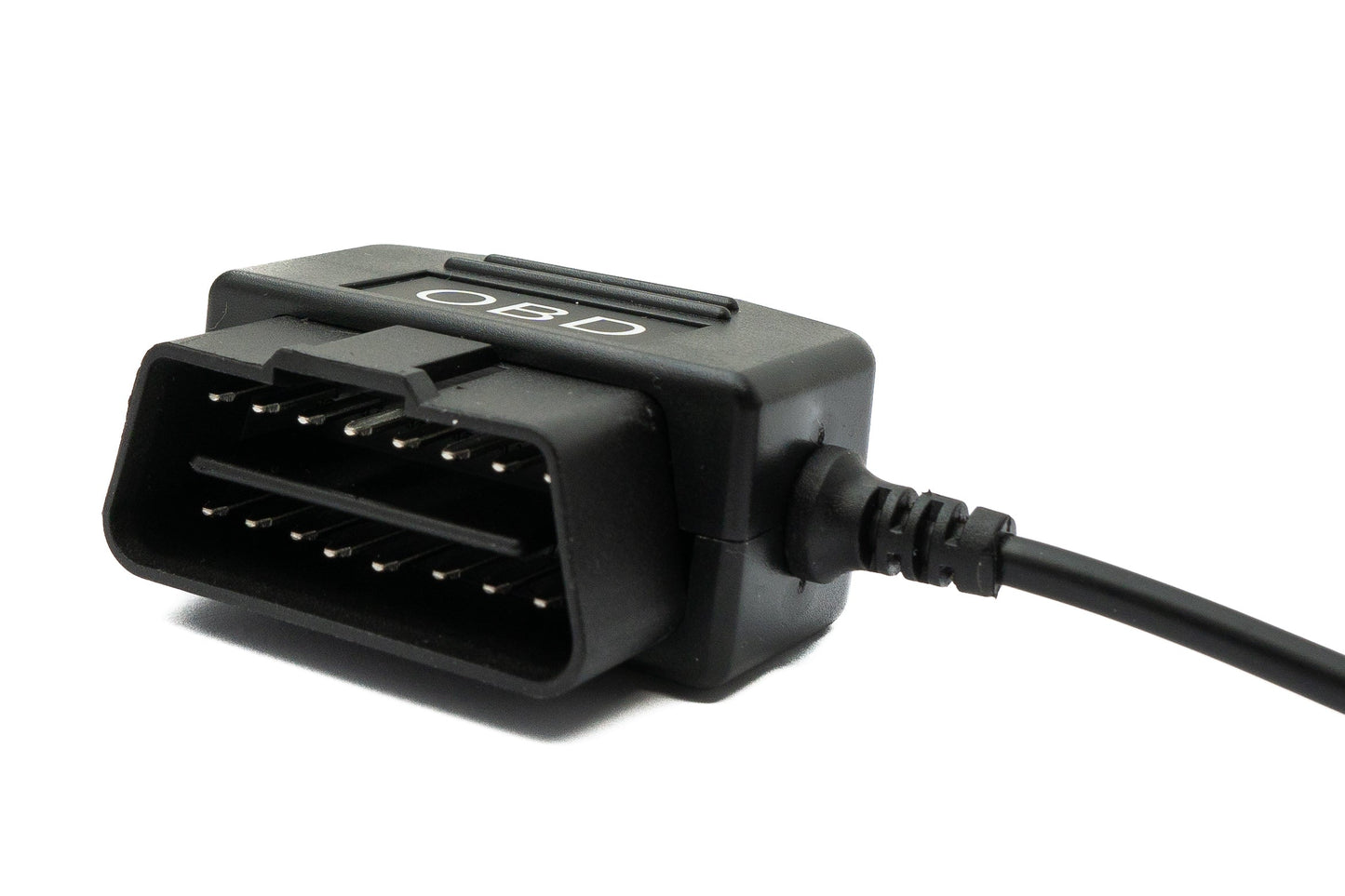 SYSTEM-S OBD snúra 350 cm OBD 2 tengi í USB 2.0 Mini B tengi rofi fyrir bílgreiningu