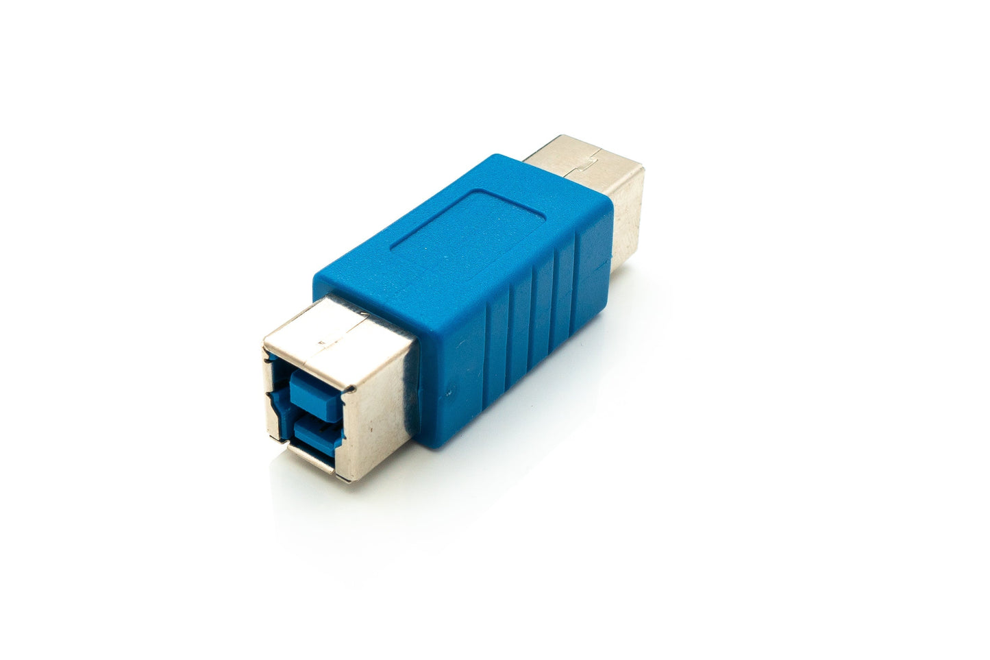 SYSTEM-S USB 3.0 millistykki af gerð B, kvenkyns í kvenkyns snúru, blá