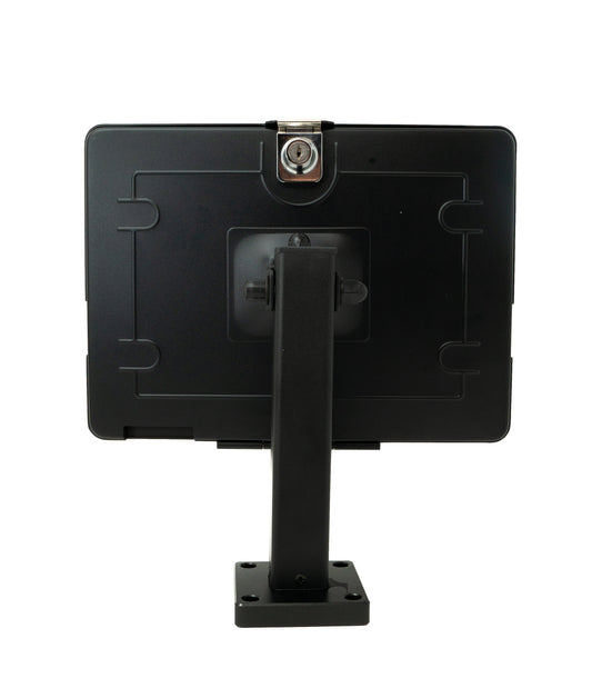 SYSTEM-S Tisch Halterung abschließbar 360° für Microsoft Surface Pro 11 10 9 13.0" in Schwarz
