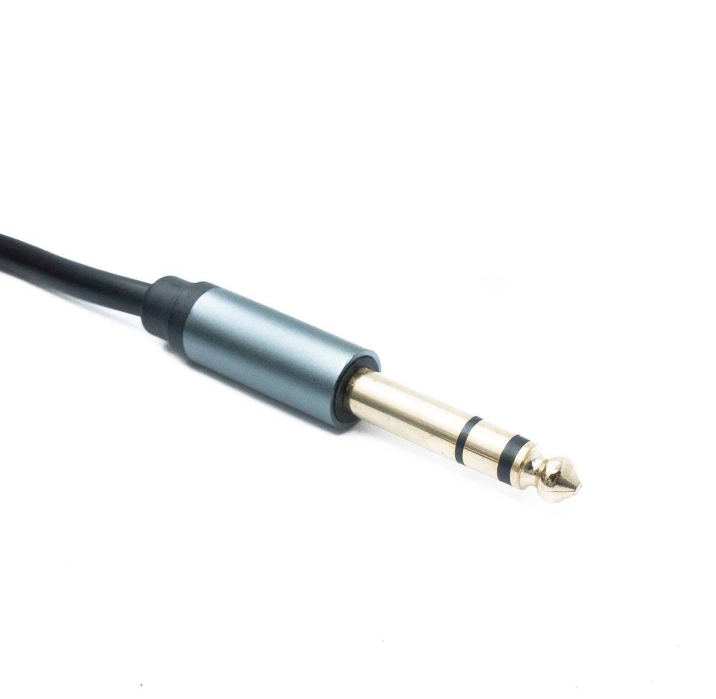 SYSTEM-S Audio Jack Cable 3 m AUX 6.35 mm 3-pin TRS Male to Male Adapter